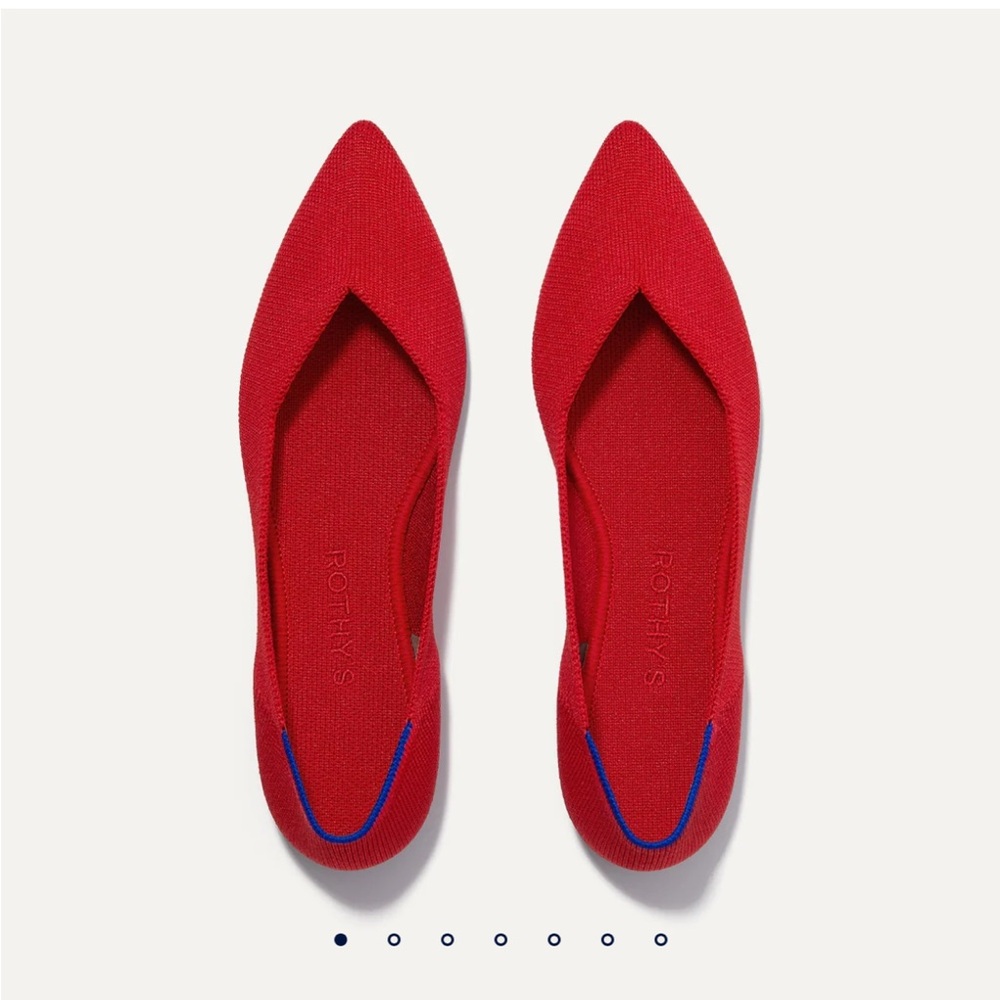 Rothy’s the Point -bright red